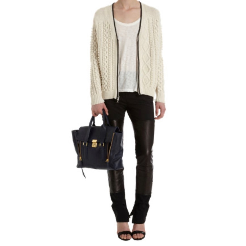 3.1 Phillip Lim Pashli Medium Satchel Black